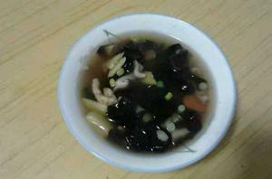 香菇木耳湯 香菇木耳湯