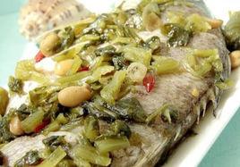 雪菜蒸魚 雪菜蒸魚