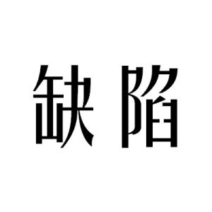 缺陷[漢語詞語]