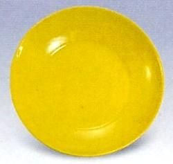 檸檬黃釉盤