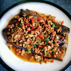 肉醬燒茄子 肉醬燒茄子