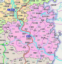 犍為縣位於四川省西南部