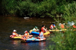 伊春金山屯大豐河漂流