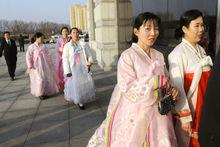 朝鮮年輕女性