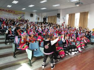 2016年11月在楚雄彝族自治州講課