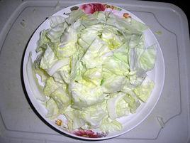 白菜炒青椒 白菜炒青椒