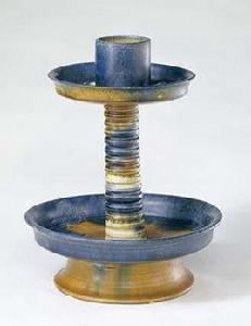 隋唐三彩燭台 隋唐三彩燭台