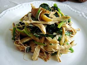 菠菜拌雞絲 菠菜拌雞絲