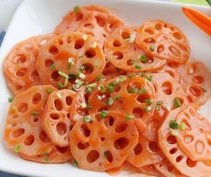 茄汁藕松 茄汁藕松