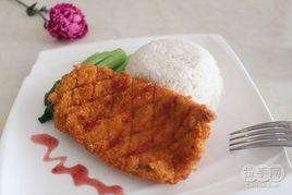 吉列豬扒飯 吉列豬扒飯