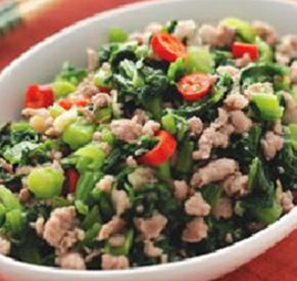 雪裡紅炒肉末 雪裡紅炒肉末