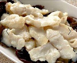 糟熘魚白 糟熘魚白