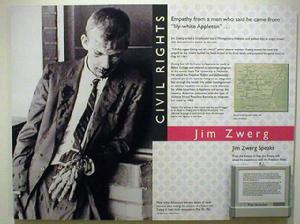 吉姆·茨威格被毆打後，1961年