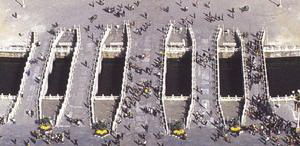 天安門前面的金水橋