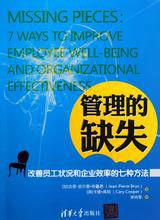 管理的缺失:改善員工狀況和企業效率的七種方法 管理的缺失:改善員工狀況和企業效率的七種方法