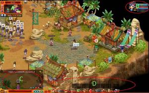 《武俠世界FLASH》（圖）遊戲界面