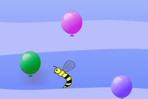 蜜蜂扎氣球 蜜蜂扎氣球