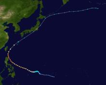 超強颱風紅霞 路徑圖