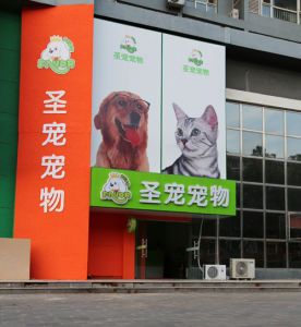 聖寵寵物美容學校門頭