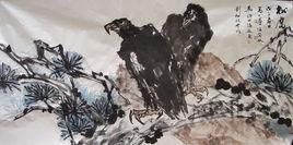 松鷹圖[高劍父畫作]