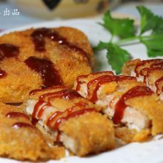 煎梨汁豬排 煎梨汁豬排