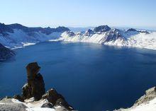 長白山天池火山