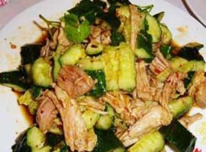 熏雞拌黃瓜 熏雞拌黃瓜