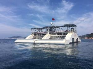 震盪水柱式波浪能發電裝置 震盪水柱式波浪能發電裝置