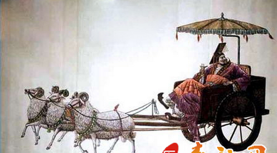 古代官員配車千奇百怪 南朝坐羊拉車被視為有品位 古代官員配車千奇百怪 南朝坐羊拉車被視為有品位