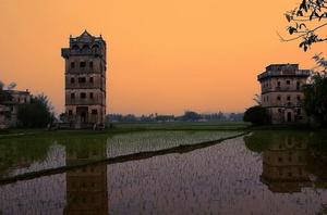 有著陽光味道的開平村落
