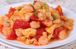 西紅柿雞蛋蝦仁 西紅柿雞蛋蝦仁