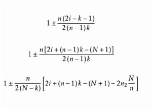 等距抽樣二端修正法 等距抽樣二端修正法