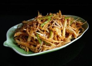 銀耳炒桔梗 銀耳炒桔梗