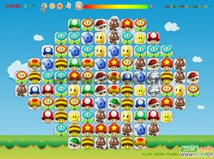 超級瑪麗連連看