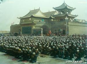 （圖）禮拜的穆斯林