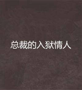 總裁的入獄情人 總裁的入獄情人