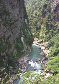 熱水洲峽谷風光