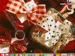 聖誕禮物找數字 聖誕禮物找數字