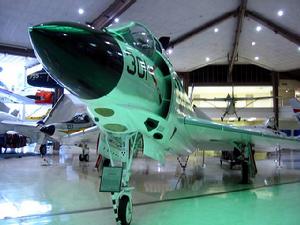 佛羅里達州澎薩科拉的國家海軍航空博物館展出的 F3H-2M（MF-3B）