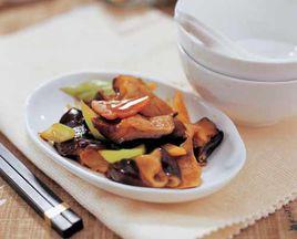 雙冬炒芥菜 雙冬炒芥菜