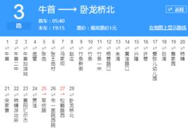 襄陽公交3路