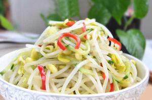 黃瓜拌豆芽 黃瓜拌豆芽