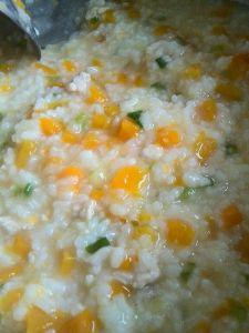 南瓜肉絲粥 南瓜肉絲粥