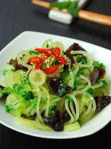 黑木耳拌筍絲 黑木耳拌筍絲