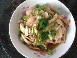 青椒雞腿菇 青椒雞腿菇