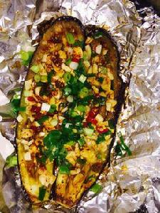 油燜錫紙茄子 油燜錫紙茄子