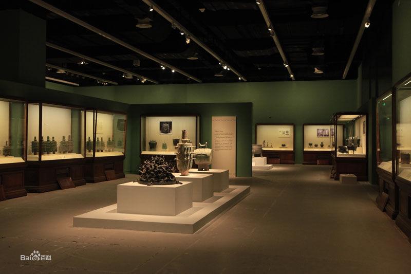 獸面紋青銅鼓展出時