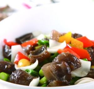 翡翠炒黑菜 翡翠炒黑菜