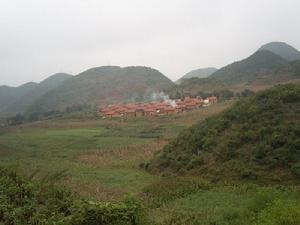 魁廟自然村全景