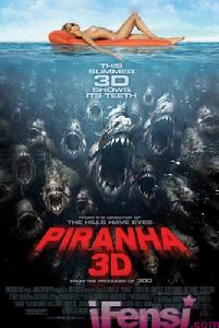 《食人魚3D》海報